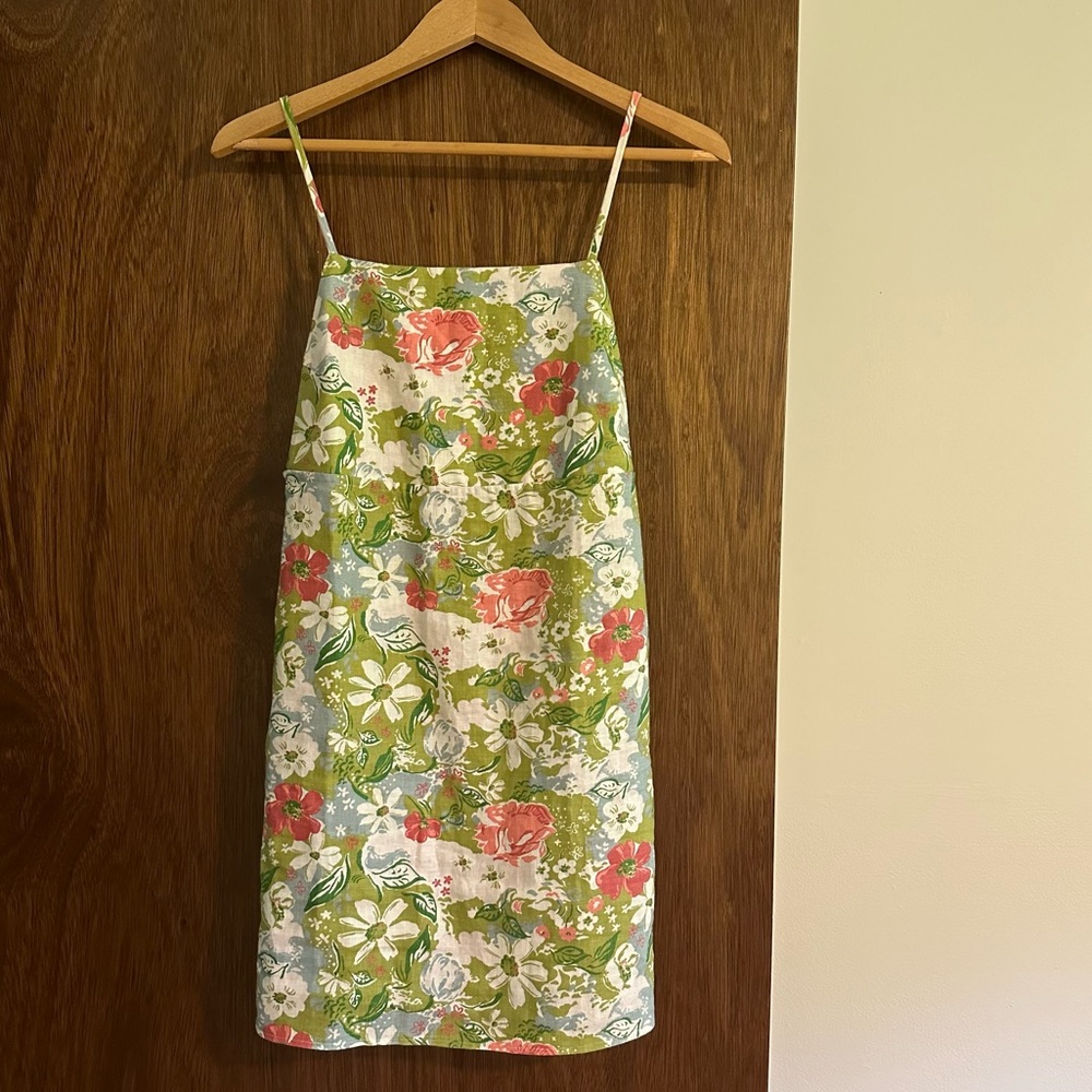 Reformation Wiley Linen Dress